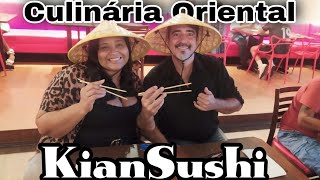 Kian Sushi Culinária Oriental aonde escolhemos para comemorar mais um ano de casamento.