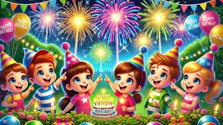 Happy Birthday song | Song for kids | KRISHVN