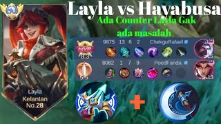 LAYLA VS HAYABUSA❗Ada Hayabusa ada naga Layla tak takut auto dibantai,,