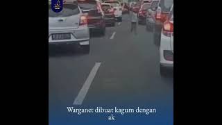 VIDEO VIRAL BOCAH BANTU AMBULANCE SAAT TERJEBAK KEMACETAN