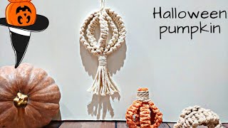 DIY easy Halloween pumpkin in 5 minutes