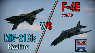 Finnish MiG-21Bis vs USAF F-4E DOGFIGHT | WarThunder |