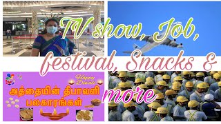 Vasantham TV Show | Flight Info and Job advice | Our channel Deepavali preparation