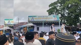 Suasana sholat idul Fitri di Agats kab.asmat Papua