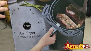 KitCook Large Air Fryer Review and Unboxing - Extra Large Capacity Air Fryers