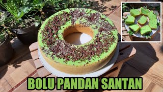 BOLU PANDAN SANTAN | Bolu Jadul Tanpa Oven | Cook eps.11