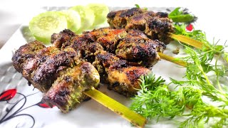 Hariyali Green Masala Kabab ll  How To Cook Hariyali Green Masala Kabab Recipe ll