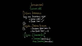 INTEGRATION || Definite Integrals Explained | Lecture 8 | #calculus | #maths