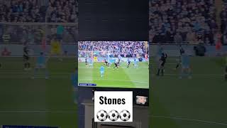 Stones fires home #shorts #footballshorts