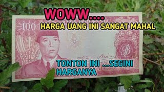 UANG KUNO 100 Soekarno || Uang langka || Uang kertas soekarno