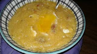 Breakfast, grits, crawfish, hen egg 10-24-24 - SEE DECRIPTION FOR MORE INFORMATION - Thanks