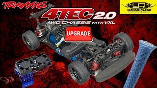 Traxxas 4Tec 2.0 Ugrade Part Eight Yeah Racing Fan and Wire Mesh.