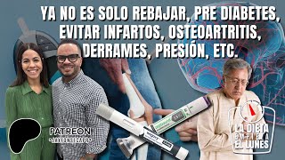 YA NO ES SOLO REBAJAR, PRE DIABETES, EVITAR INFARTOS, OSTEOARTRITIS, DERRAMES, PRESIÓN, ETC.