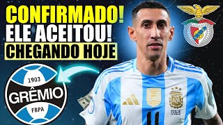 🚨BOMBA! BRUM CONFIRMOU! SURPREENDEU TODOS! MELHOR REFORÇO CHEGOU! ÚLTIMAS NOTÍCIAS DO GRÊMIO HOJE