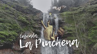 En esta cascada cayó (fue empujada) una novia // La Piuchena