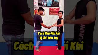 Cách Khống Chế Khi Bắt Tay #kungfu #vothuat #tuve #shorts