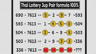 Thailand Lottery single 3up set & jora Formula 01.08.2024 | Thai lottery 3up Tips | Thailand lottery