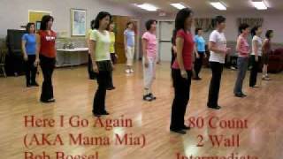 Here I Go Again (AKA Mama Mia) (Bob Boesel) (Dance & Teach)