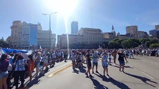 Festejos de la Copa del Mundo de Fútbol 2022 en Buenos Aires - Feriado Nacional 20/12/2022