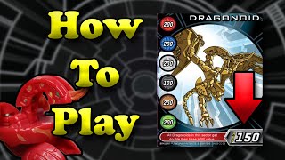 How to Play the HSP Version of Bakugan