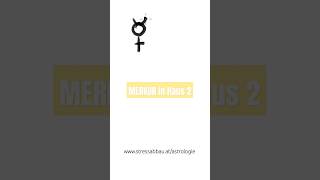 Merkur im Horoskop #astrologie #astrodings #merkur