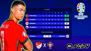 FASE DE GRUPOS EURO COPA EA FC 24 (JOGO 2 ){PORTUGAL X TURQUIA}