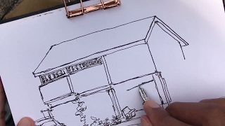 Urban Sketching in Thailand