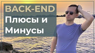 Back-end.  Плюсы и минусы it направления.