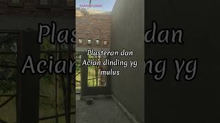 Plasteran Dinding Yang Banyak Diidamkan Oleh Para Pemilik Rumah #tukang #viral #rumah #trending