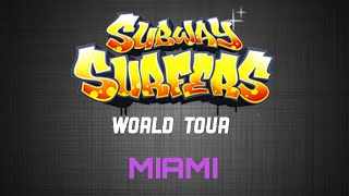 Subway surfers: world tour 2013 ( Miami ) gameplay 🌞🏖