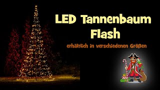 LED Tannenbaum Flash für draußen - Galaxy