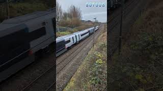 807008, one of the new Class 807s heads towards Preston