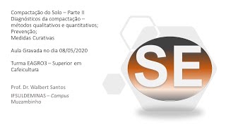 Compactação do Solo - Parte II - Diagnósticos, Prevenção e Medidas Curativas