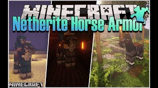 Netherite Horse Armor Mod 1.17.1 - Minecraft Mods for PC