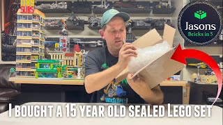 Episode 110 - Excited about this 15 year old sealed Lego set that I bought