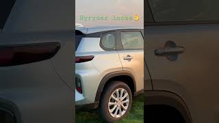 New Toyota hyryder silver colour beauty #shorts #hyryder #toyotahyryder #grandvitara #naiksauto