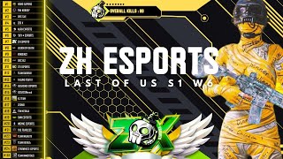 ZX ESPORTS PRESENTS, LAST OF US S1 W6 DAY 2 #BGMI