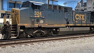 Nashville Gulch CSX Train in 8K resolution