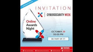 Gala Awards - CybersecurityWeek Luxembourg 2020 - 29 October 2020