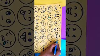 emoji stickers part 2#anamartandcraft #diy #shorts #emojisticlers