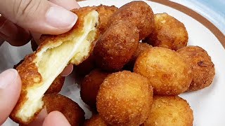 Como Fazer BOLINHA de Queijo SEM MASSA que você vai AMAR (APENAS 3 INGREDIENTES) | RECEITAS DECOR