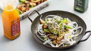 Kuracie stir fry s brokolicou a kešu a ryžové rezance - EASYDIET.sk RECEPTY 😋