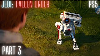 Star Wars Jedi:Fallen Order Part 3 - BD-1- Ps5 Gameplay Walkthrough