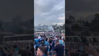 brillara blanca y celeste la Academia Racing Club