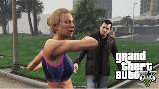 Grand Theft Auto 5 - Michael Side Mission Walkthrough Gameplay (PS4)