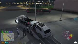 GTA5 RP - TRYING TO TOW SOME TRUCKS