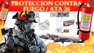 🔥Sistema de DETECCION y EXTINCION de INCENDIOS Airbus A320/A319/A321 | ATA 26🔥NO FUMES EN EL AVIÓN🚫🚬