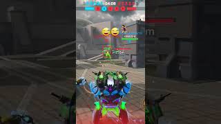 I'M RUNNING AWAY- BECAUSE ROOK'S HEALTH İS NOT DECREASİNG - WAR ROBOTS #warrobots #gameplaywarrobots