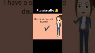 common grammar mistake /English grammar /corrections /year old vs years old /Englishtutorial