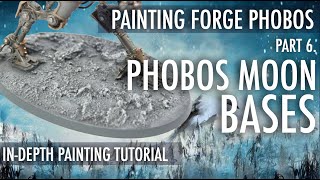 Phobos Moon Bases Texture Painting Tutorial Forge Phobos Adeptus Mechiancus Warhammer 40K